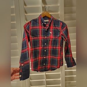 Abercrombie kids long sleeve button down